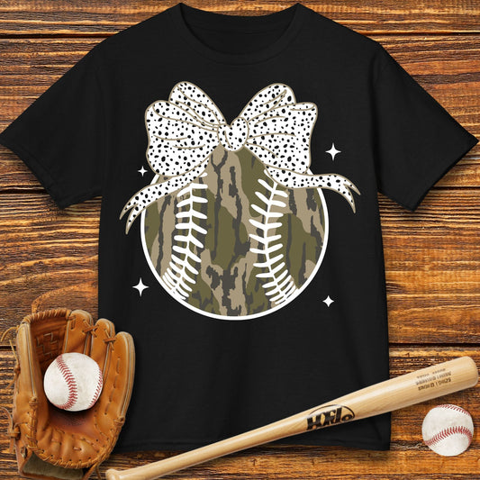 Baseball Camo Drip Kids T-shirt - HomeRun PrintsKids clothes
