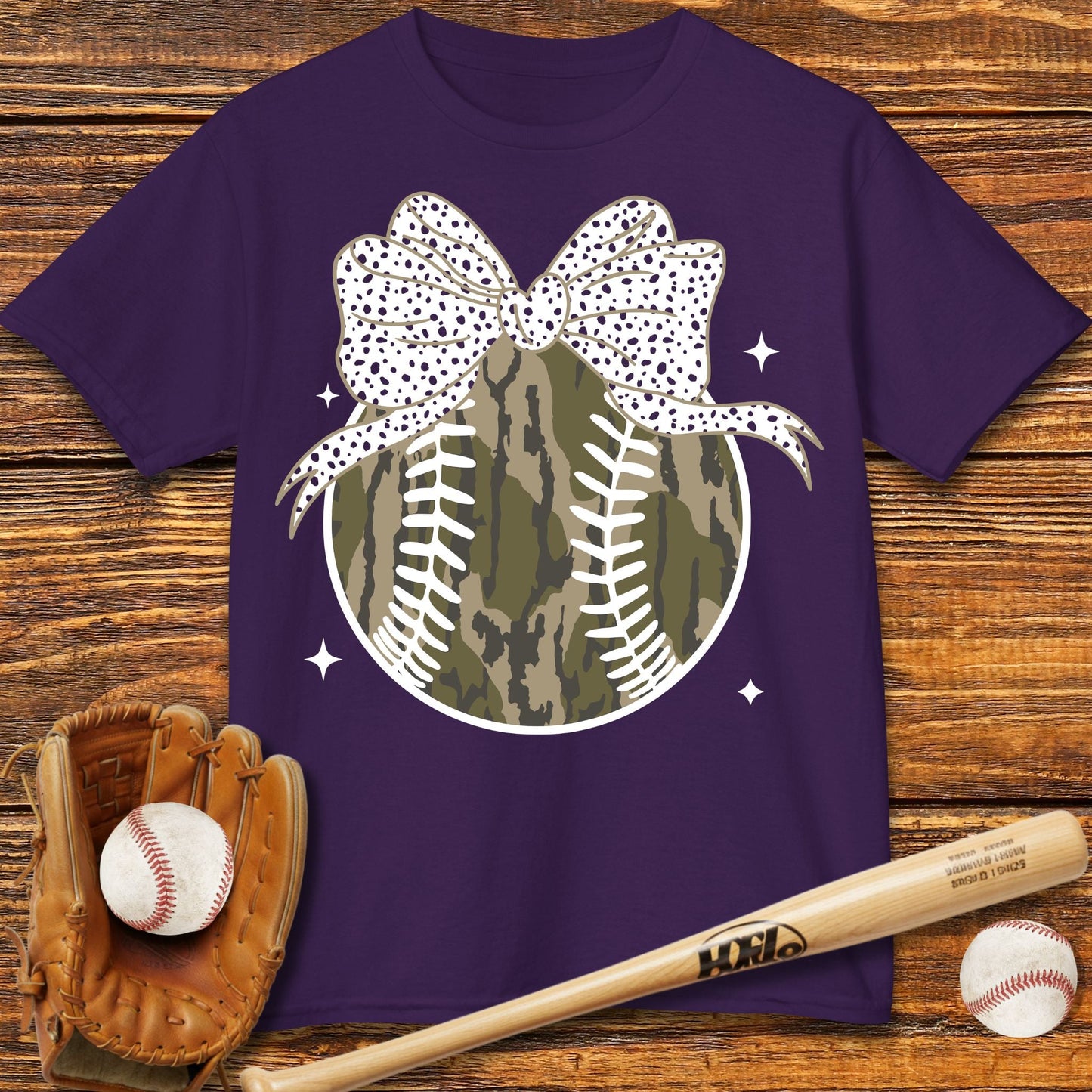 Baseball Camo Drip Kids T-shirt - HomeRun PrintsKids clothes