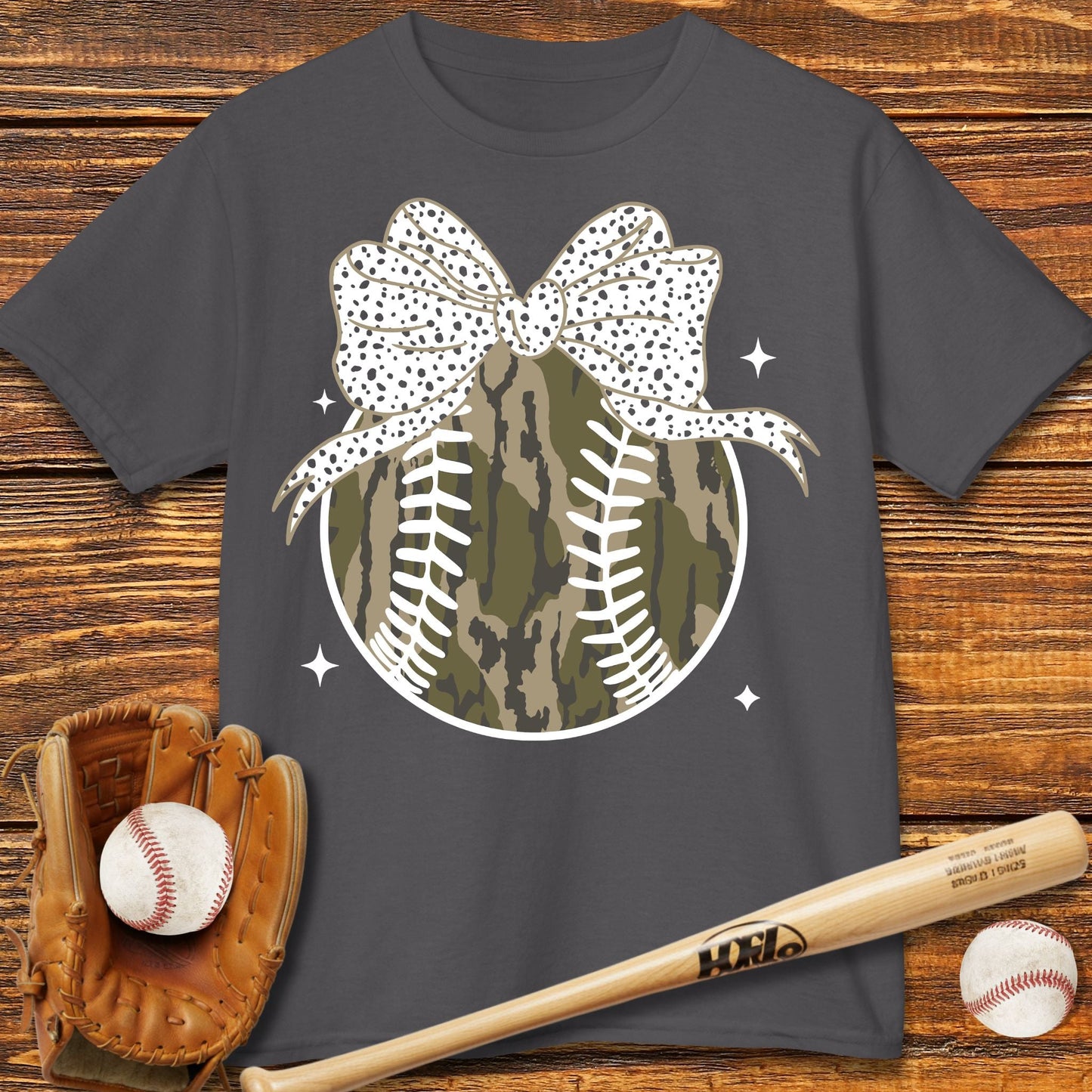 Baseball Camo Drip Kids T-shirt - HomeRun PrintsKids clothes