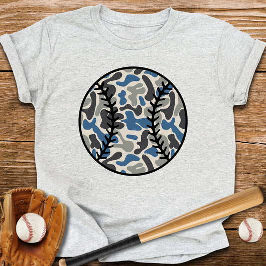 Baseball Camo Youth Tee - HomeRun PrintsKids clothes