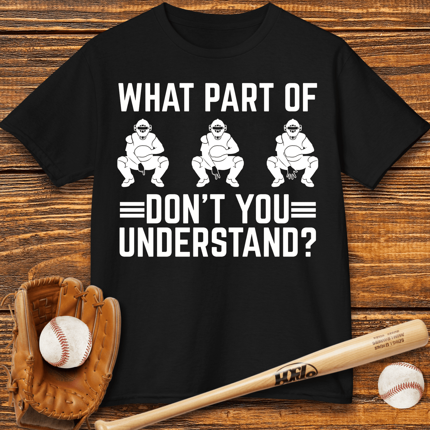 Baseball Catcher Kids T-shirt - HomeRun PrintsKids clothes