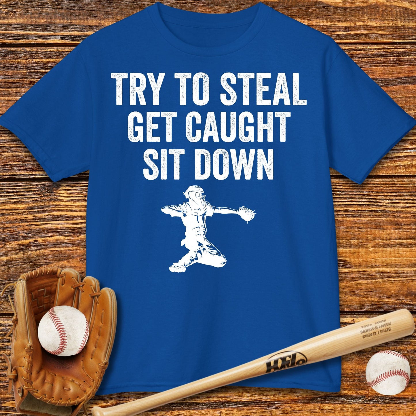 Baseball Catcher Kids T-shirt - HomeRun PrintsKids clothes