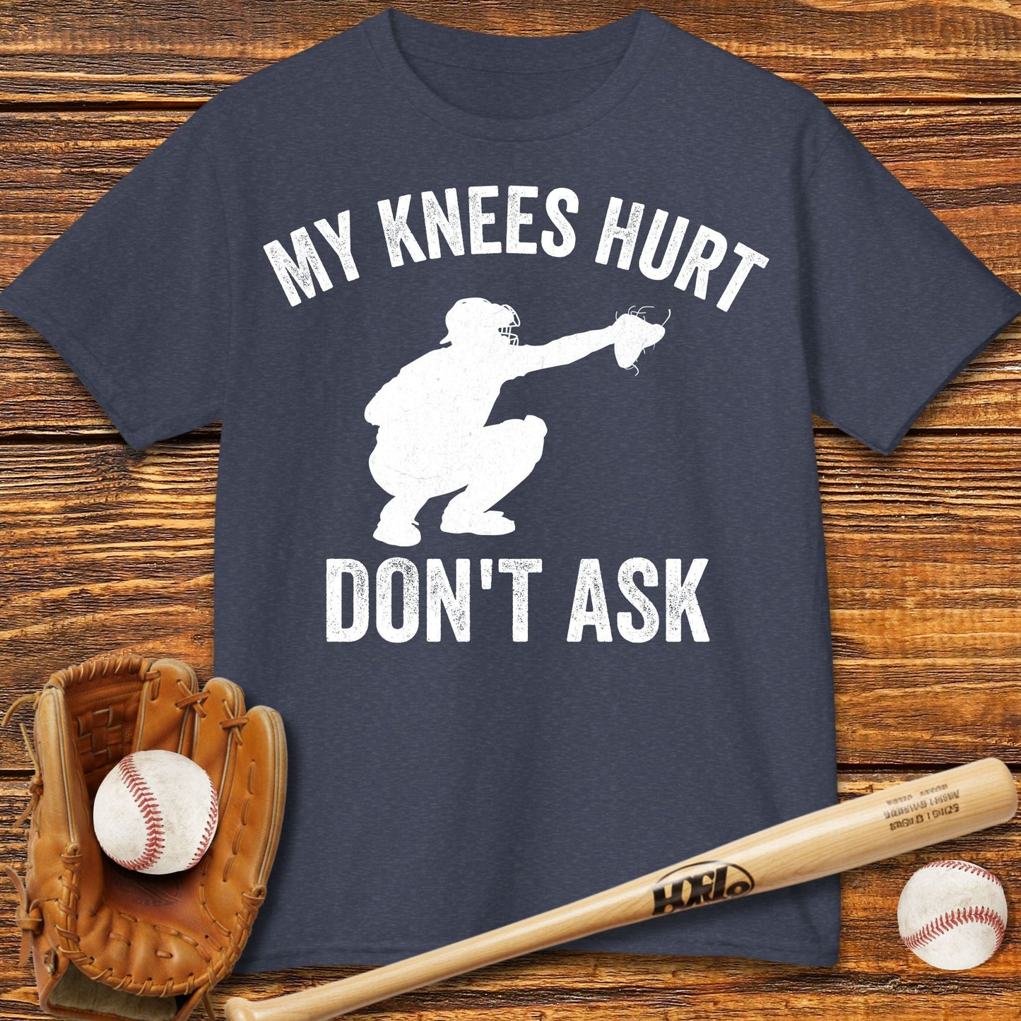 Baseball Catcher Kids T-shirt - HomeRun PrintsKids clothes