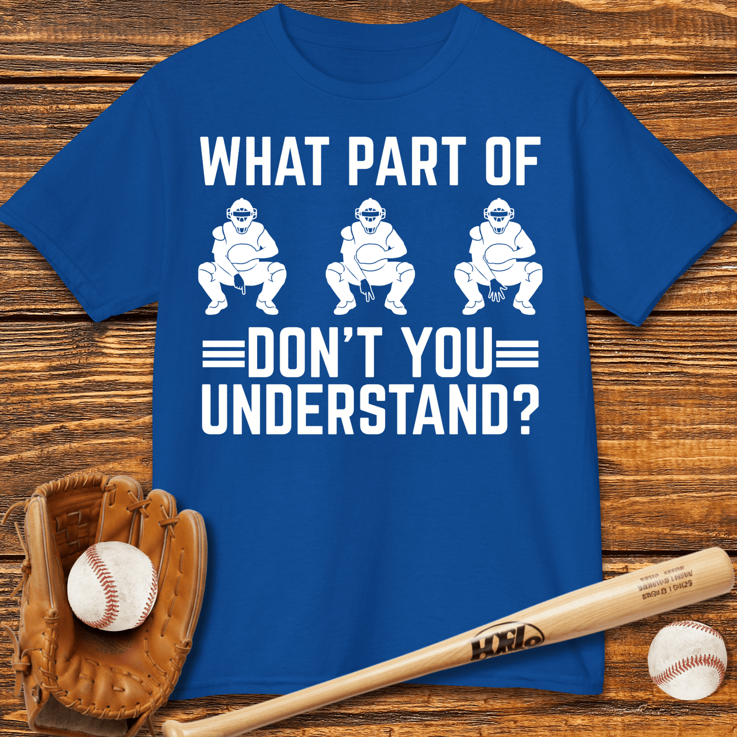 Baseball Catcher Kids T-shirt - HomeRun PrintsKids clothes