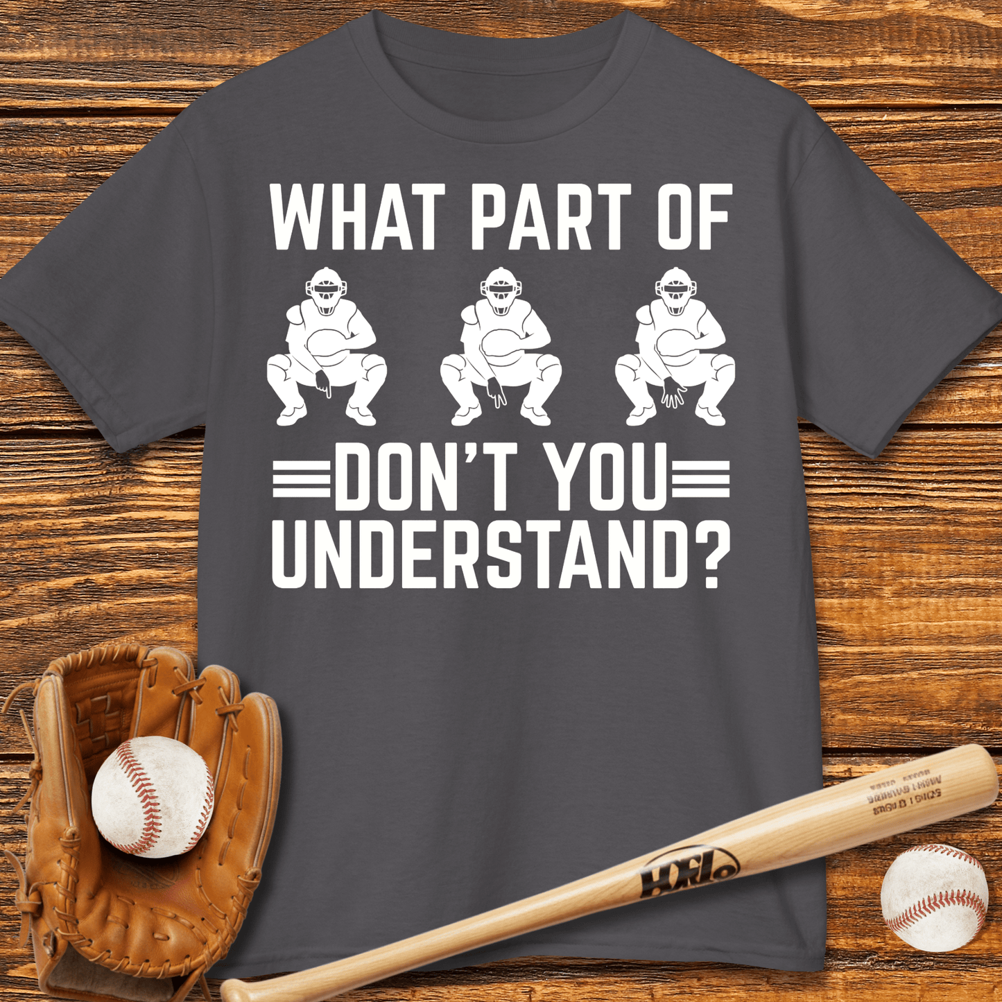 Baseball Catcher Kids T-shirt - HomeRun PrintsKids clothes
