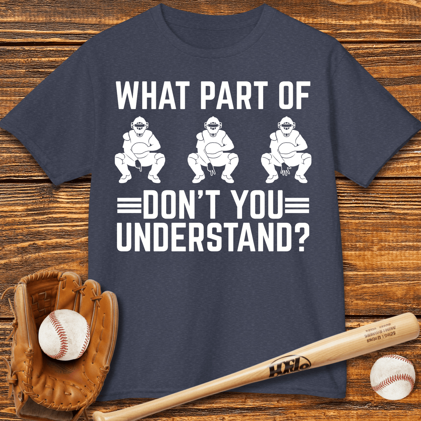 Baseball Catcher Kids T-shirt - HomeRun PrintsKids clothes