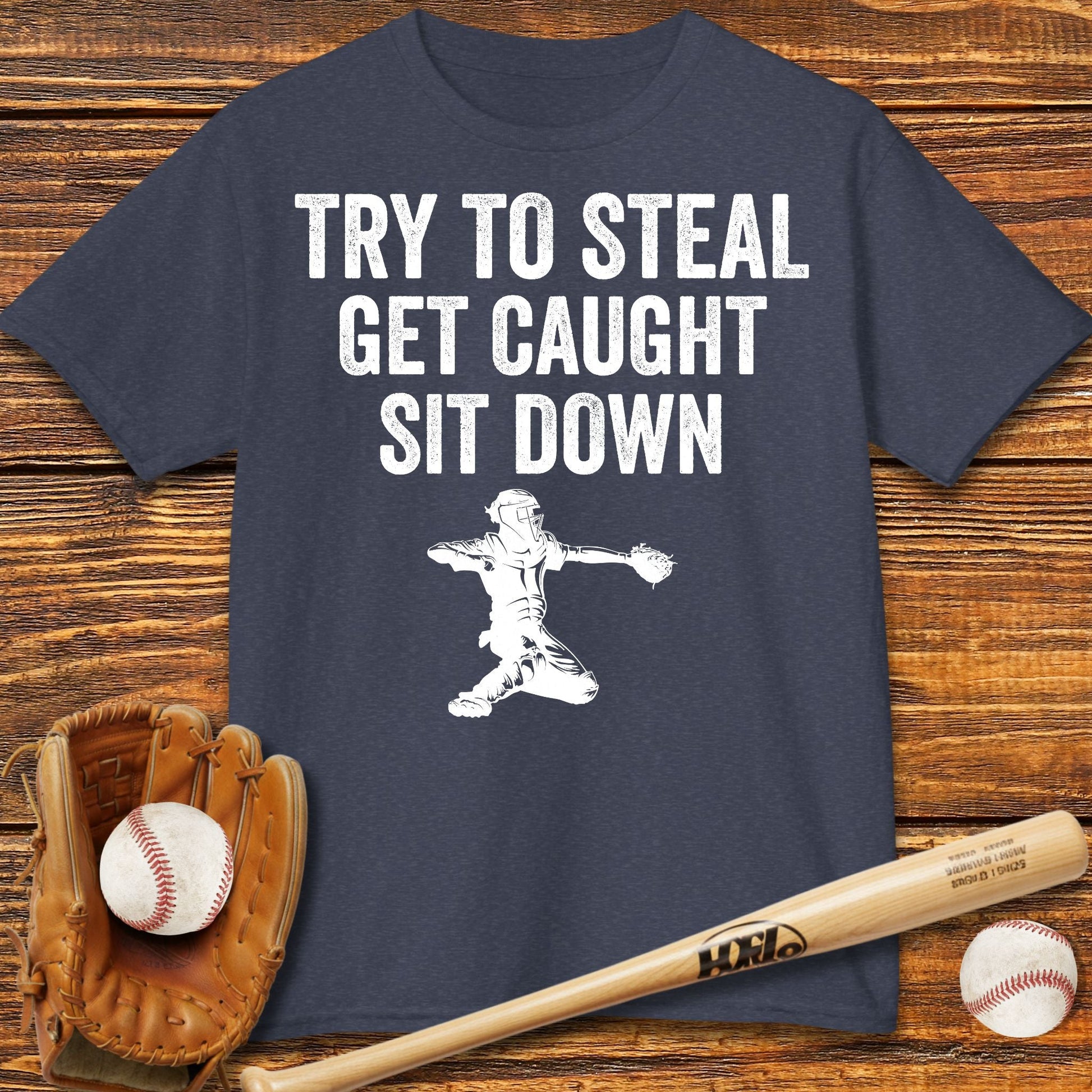 Baseball Catcher Kids T-shirt - HomeRun PrintsKids clothes