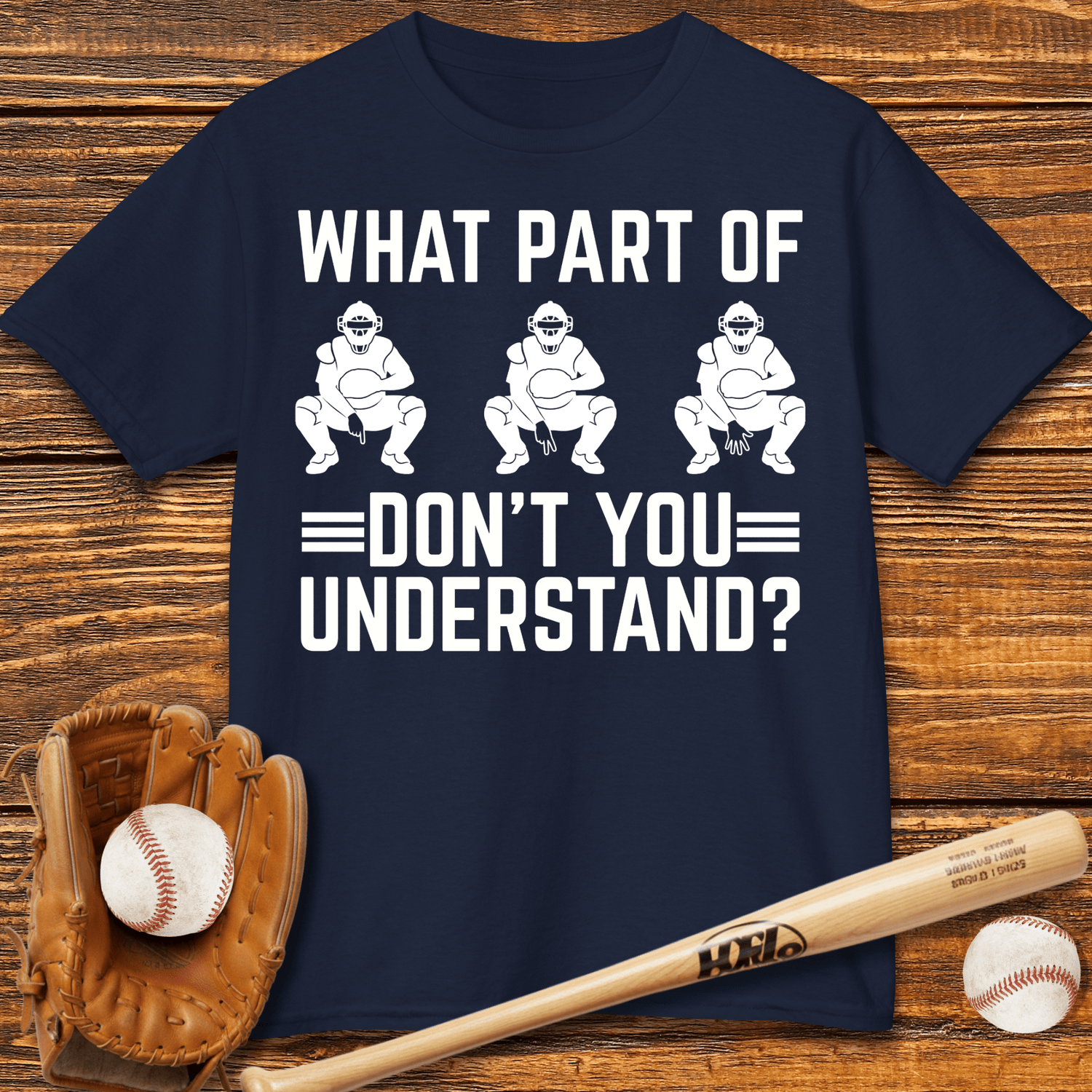 Baseball Catcher Kids T-shirt - HomeRun PrintsKids clothes