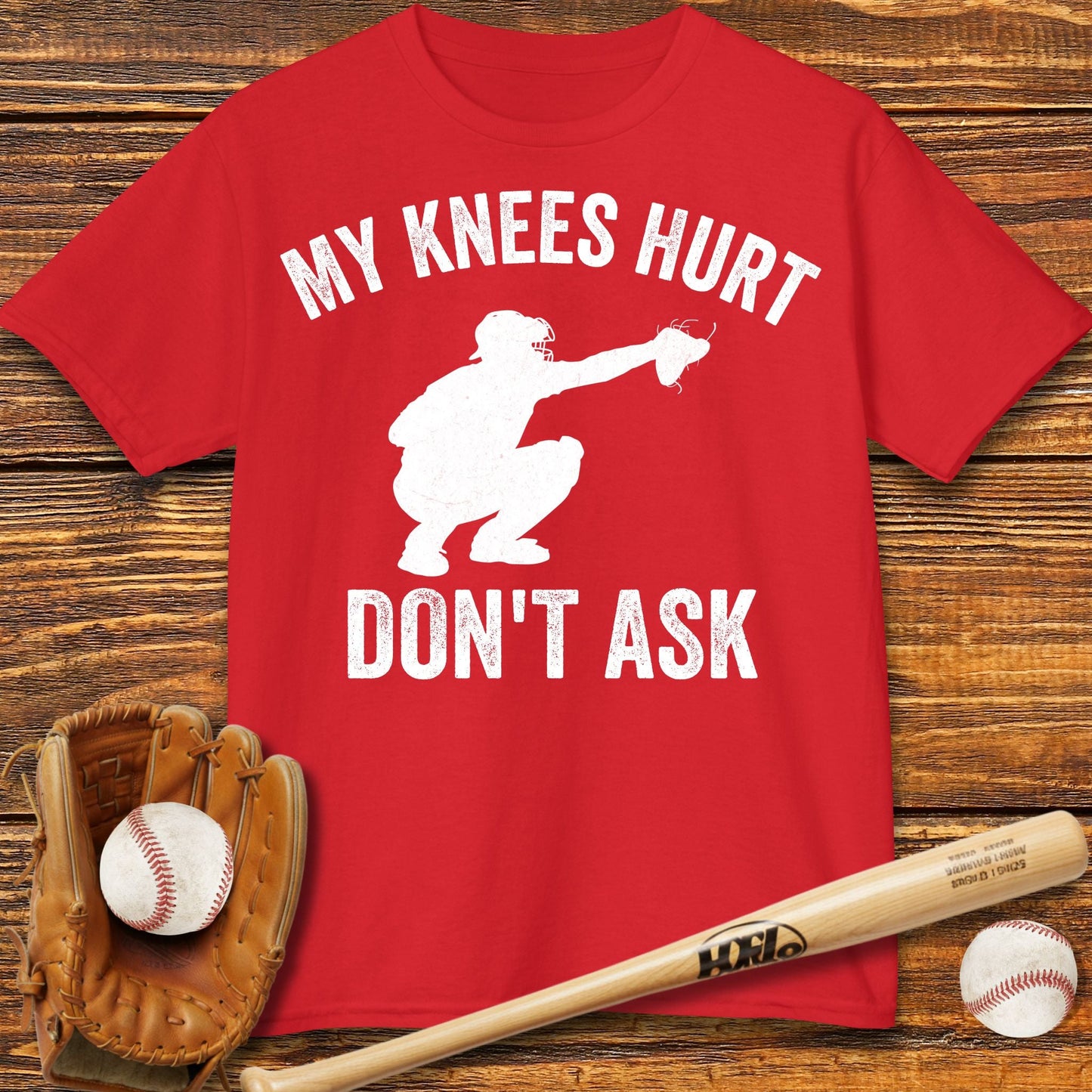 Baseball Catcher Kids T-shirt - HomeRun PrintsKids clothes