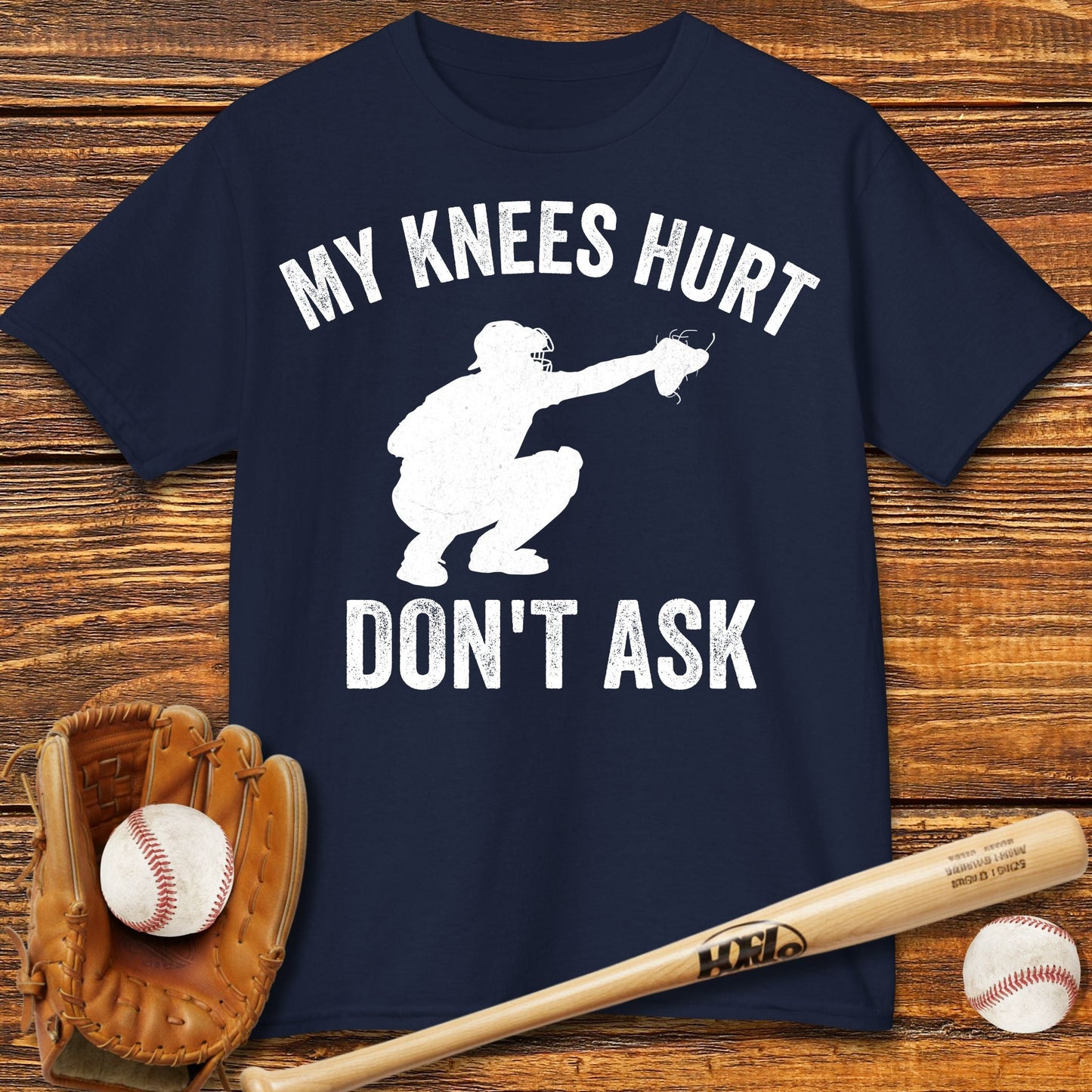 Baseball Catcher Kids T-shirt - HomeRun PrintsKids clothes