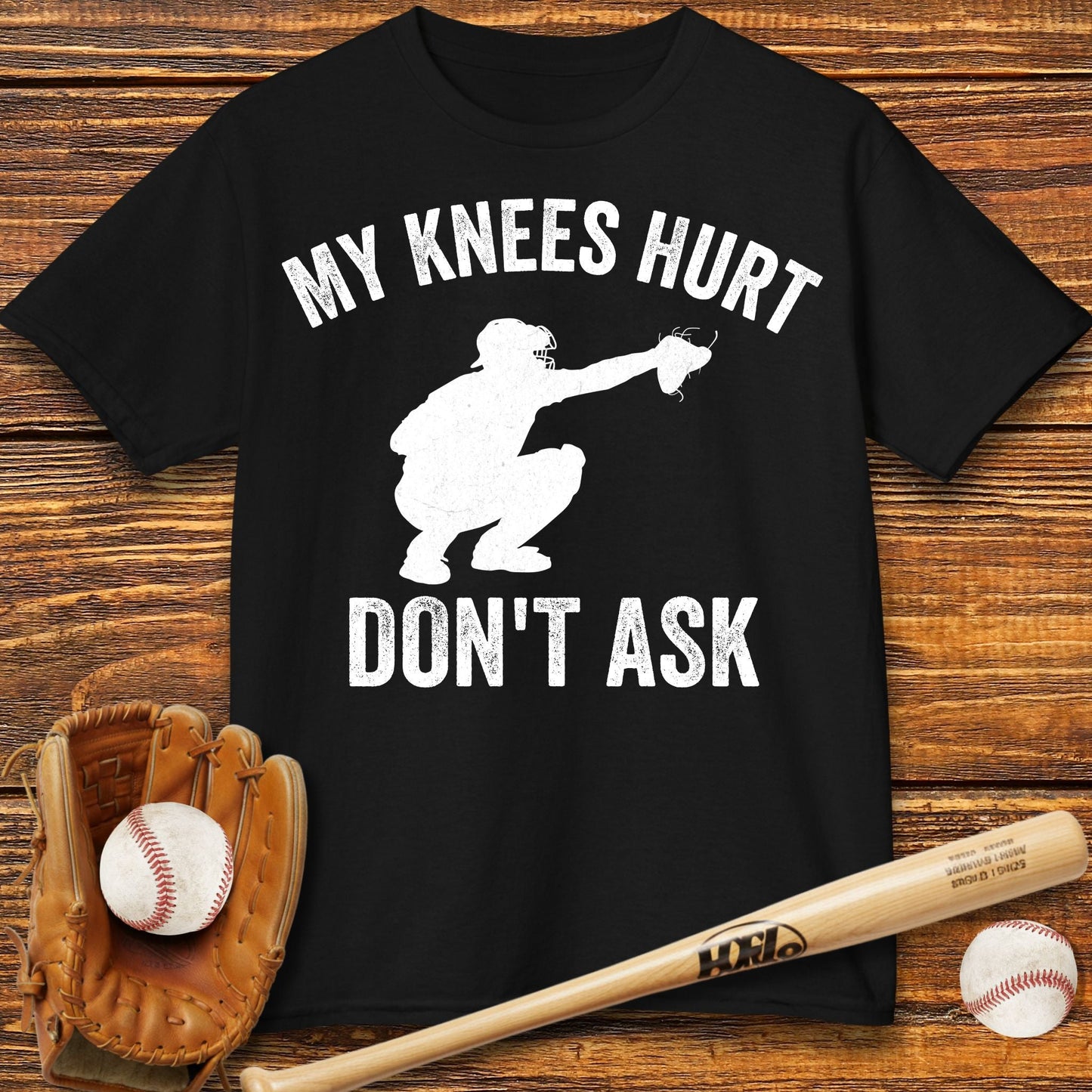 Baseball Catcher Kids T-shirt - HomeRun PrintsKids clothes