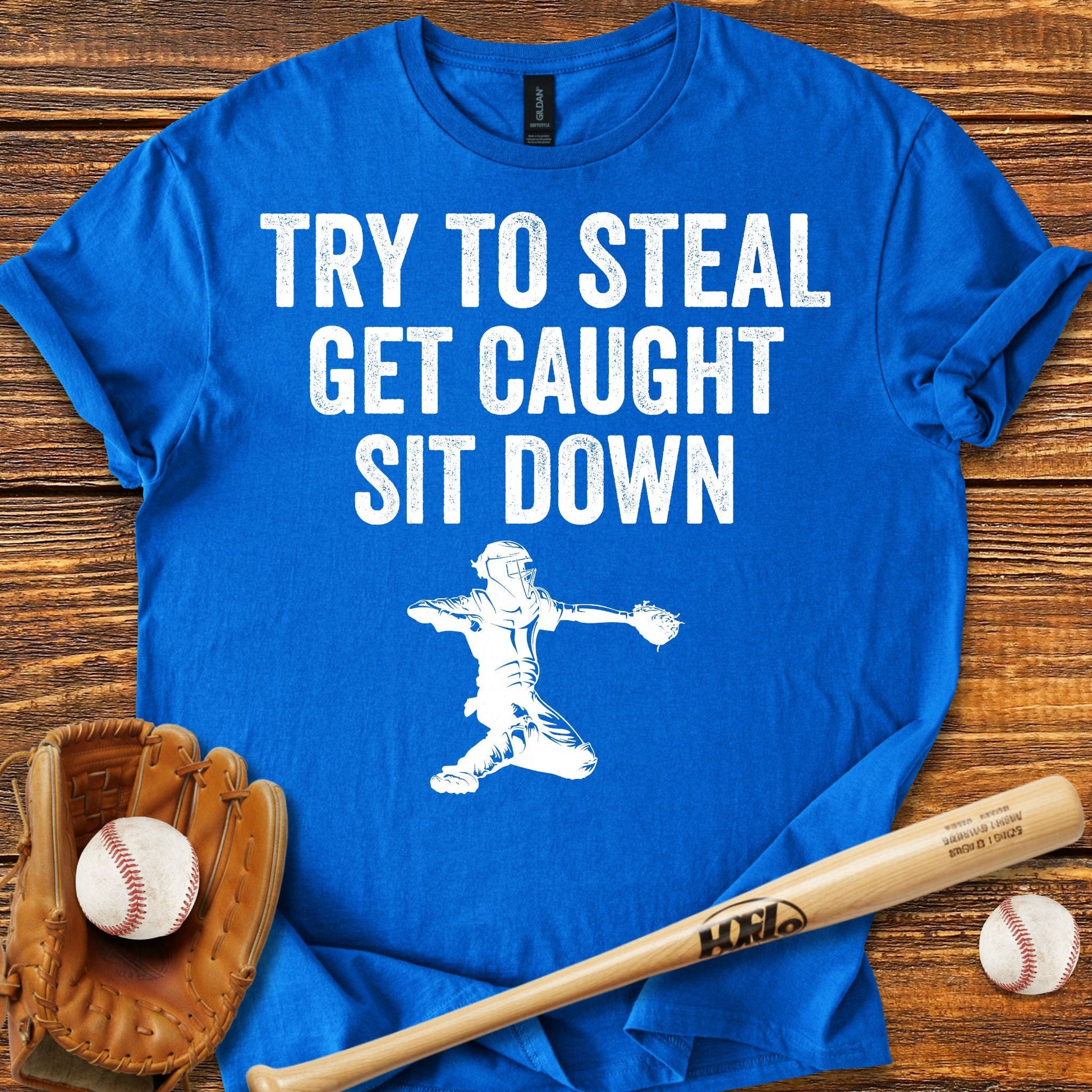 Baseball Catcher T-shirt - HomeRun PrintsT-Shirt