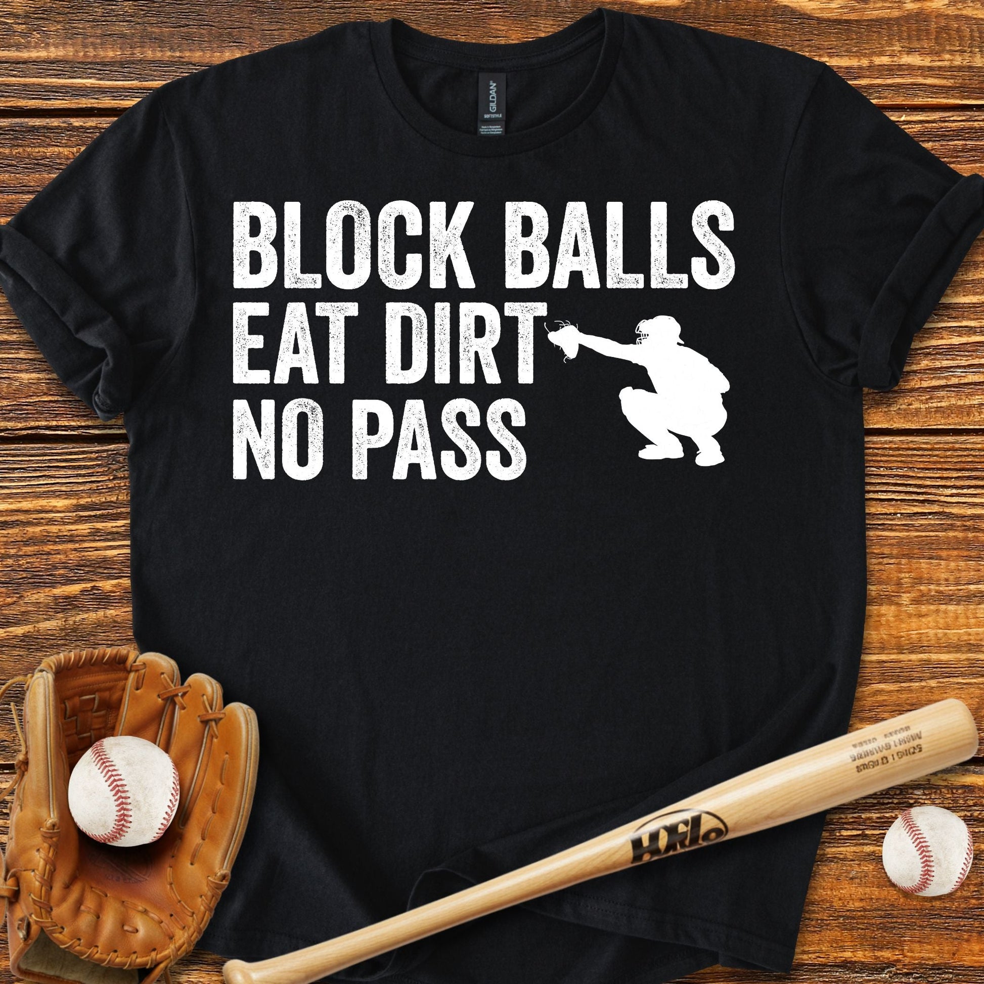 Baseball Catcher T-shirt - HomeRun PrintsT-Shirt