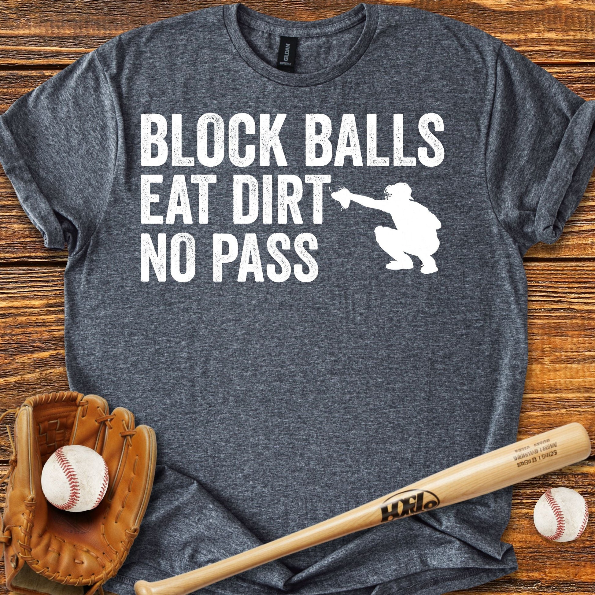Baseball Catcher T-shirt - HomeRun PrintsT-Shirt