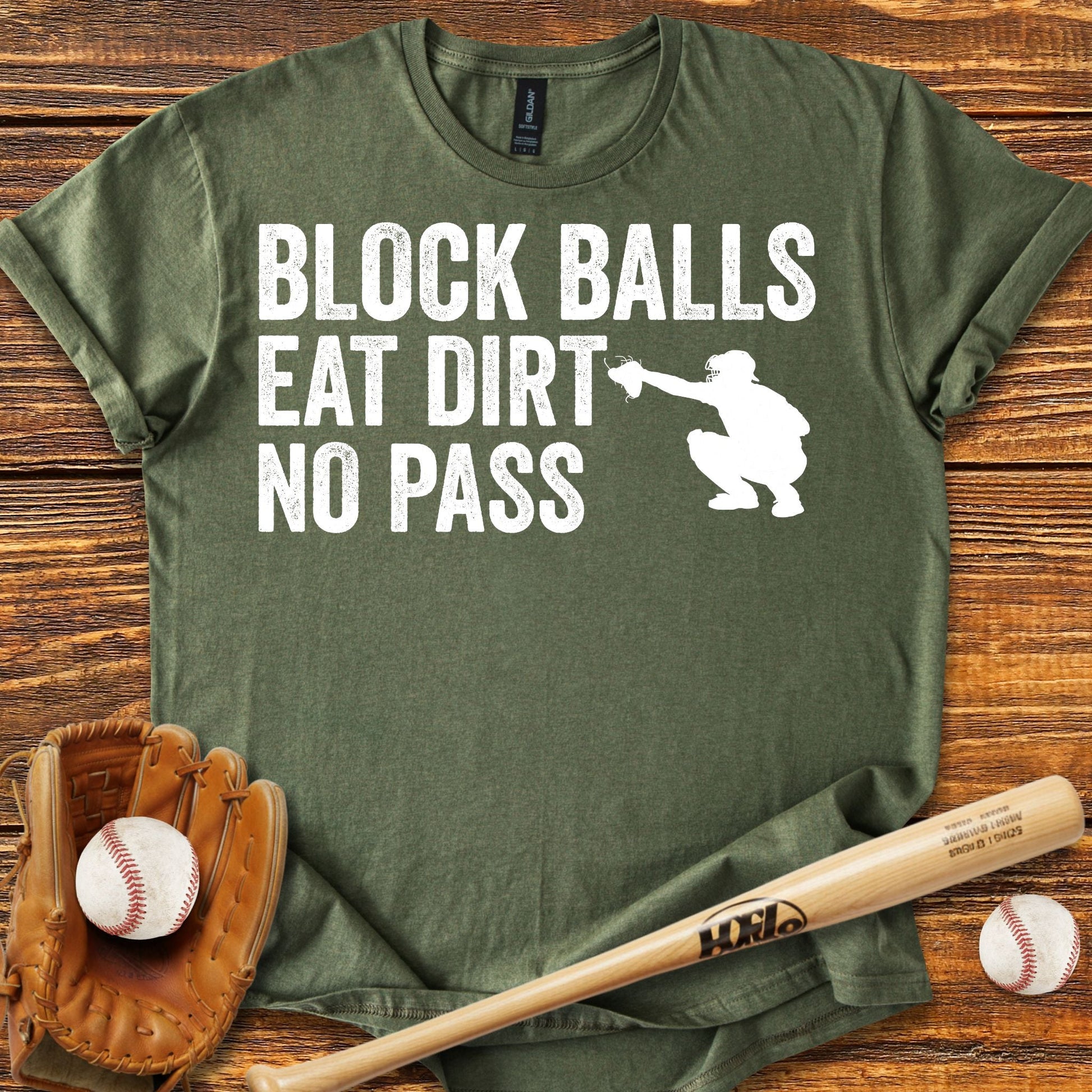 Baseball Catcher T-shirt - HomeRun PrintsT-Shirt