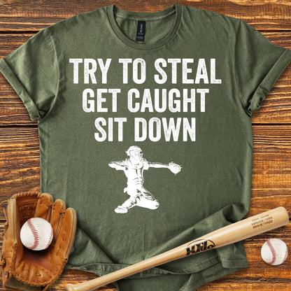 Baseball Catcher T-shirt - HomeRun PrintsT-Shirt