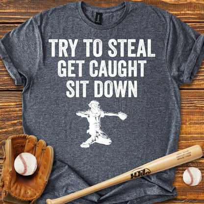 Baseball Catcher T-shirt - HomeRun PrintsT-Shirt