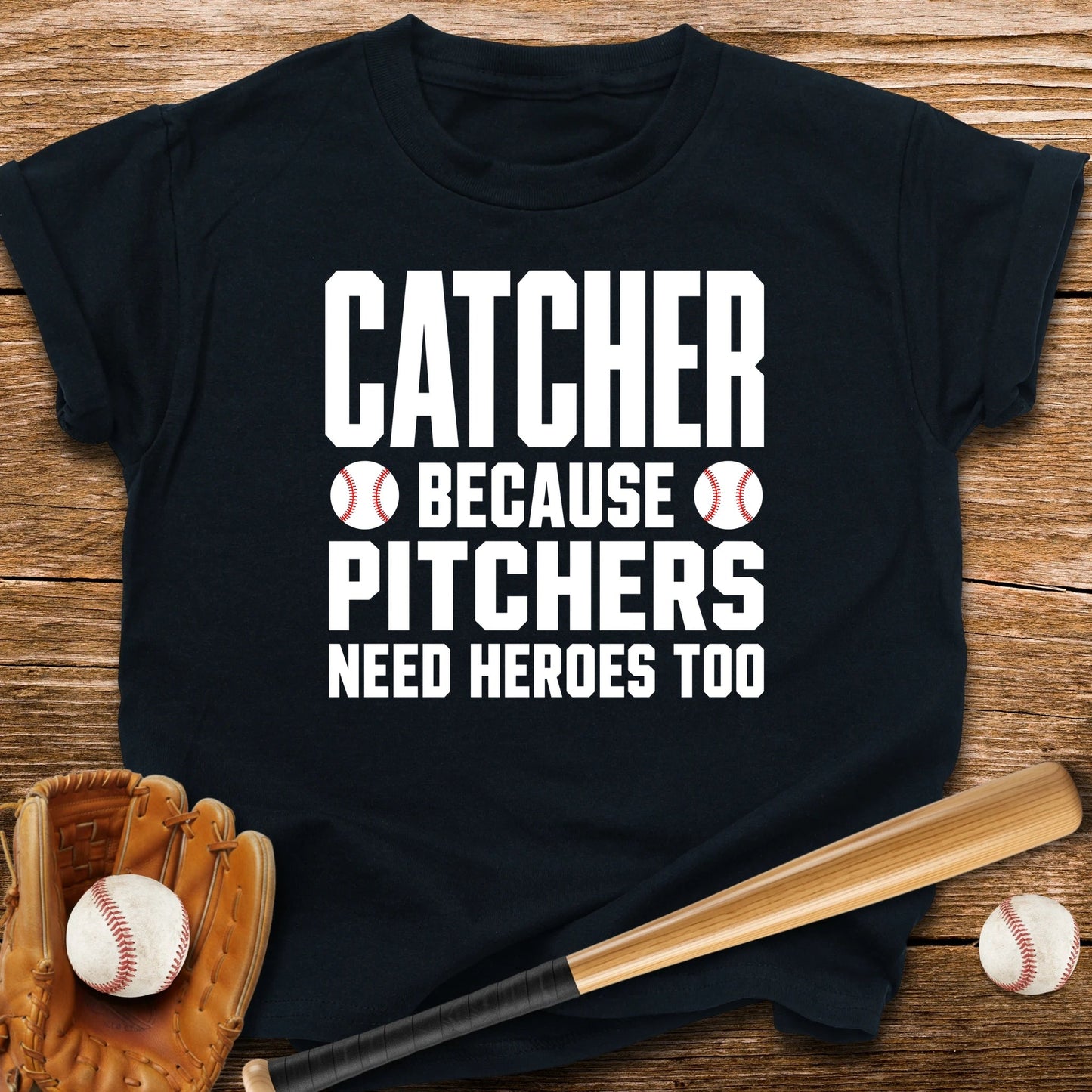 Baseball Catcher Youth Tee - HomeRun PrintsKids clothes
