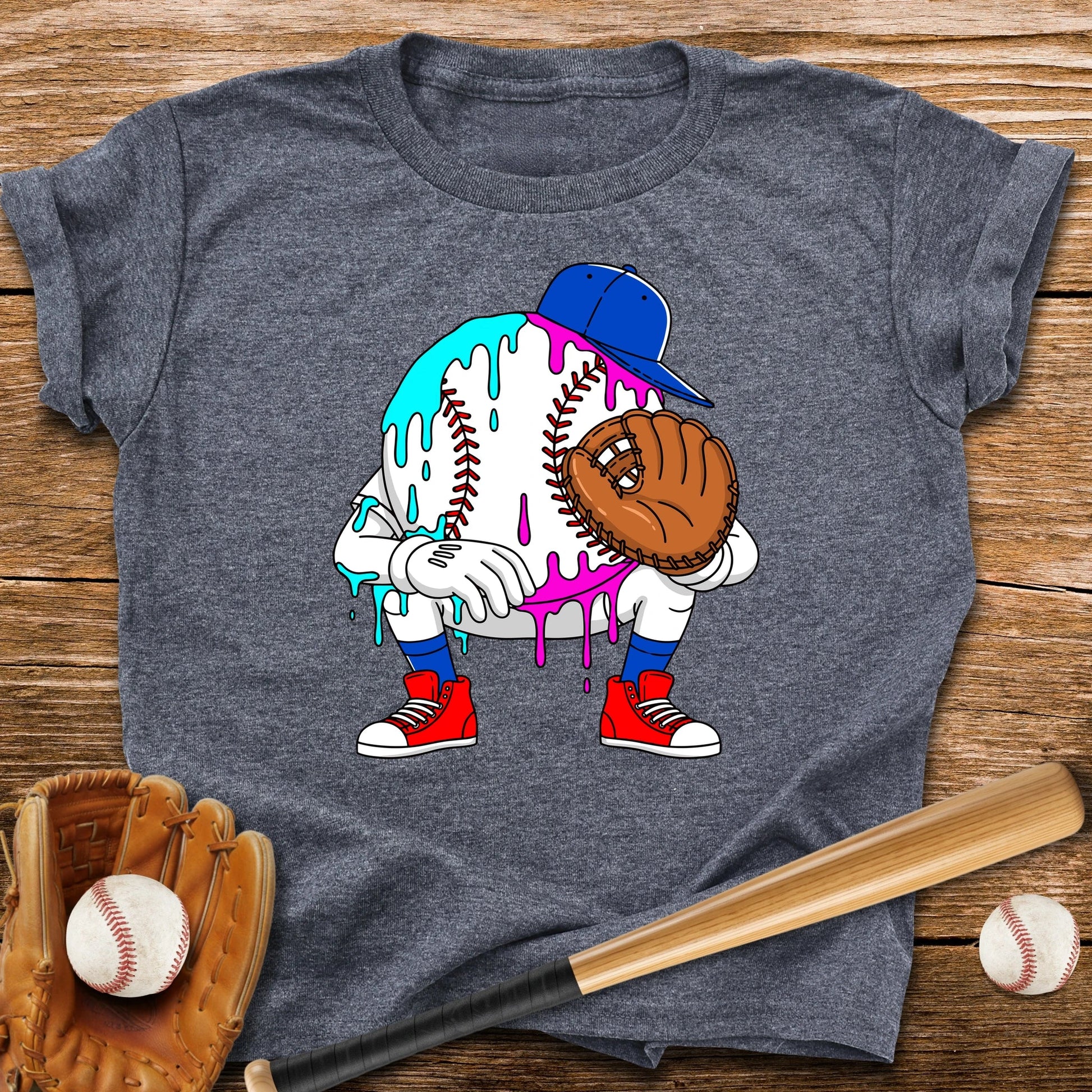 Baseball Catcher Youth Tee - HomeRun PrintsKids clothes