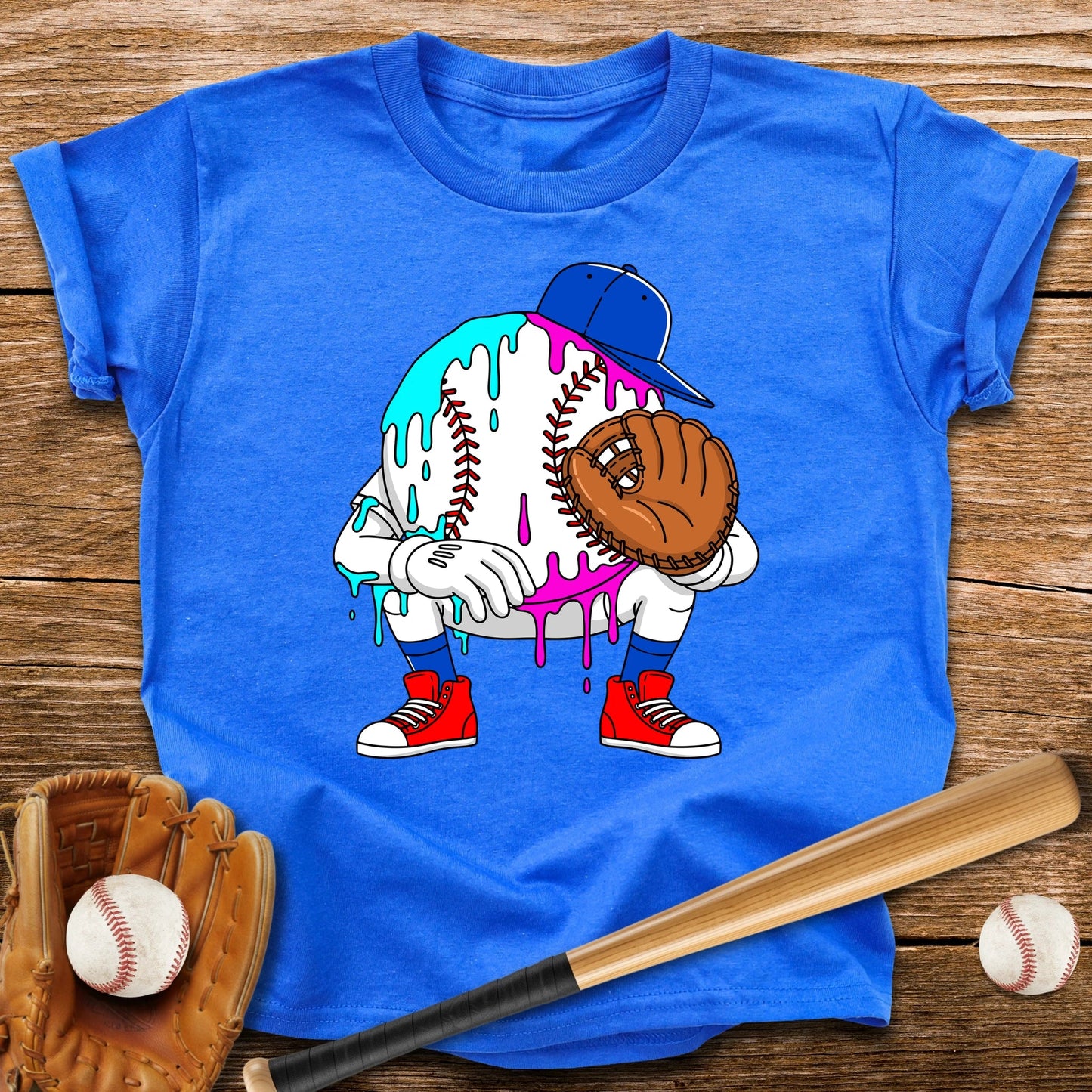 Baseball Catcher Youth Tee - HomeRun PrintsKids clothes