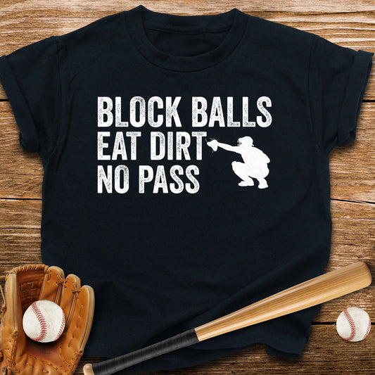 Baseball Catcher Youth Tee - HomeRun PrintsKids clothes