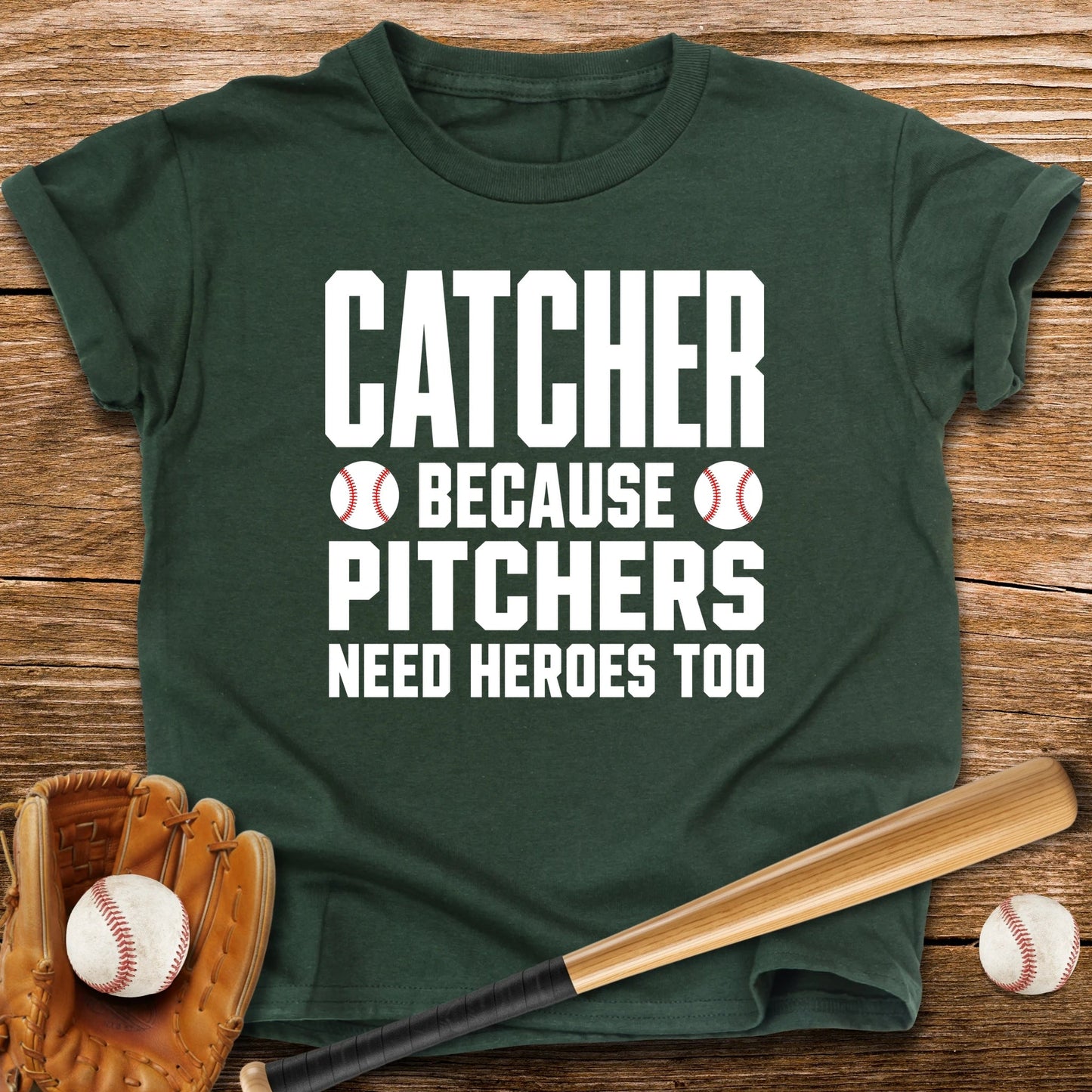 Baseball Catcher Youth Tee - HomeRun PrintsKids clothes