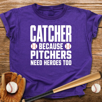 Baseball Catcher Youth Tee - HomeRun PrintsKids clothes