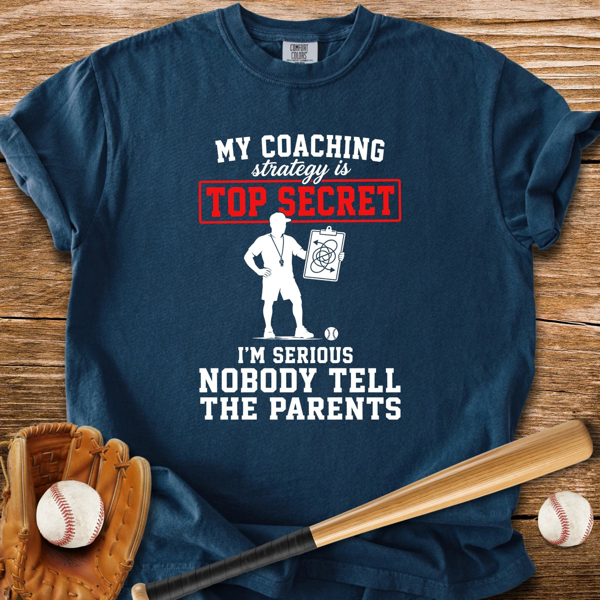 Baseball Coach - HomeRun PrintsComfort Colors