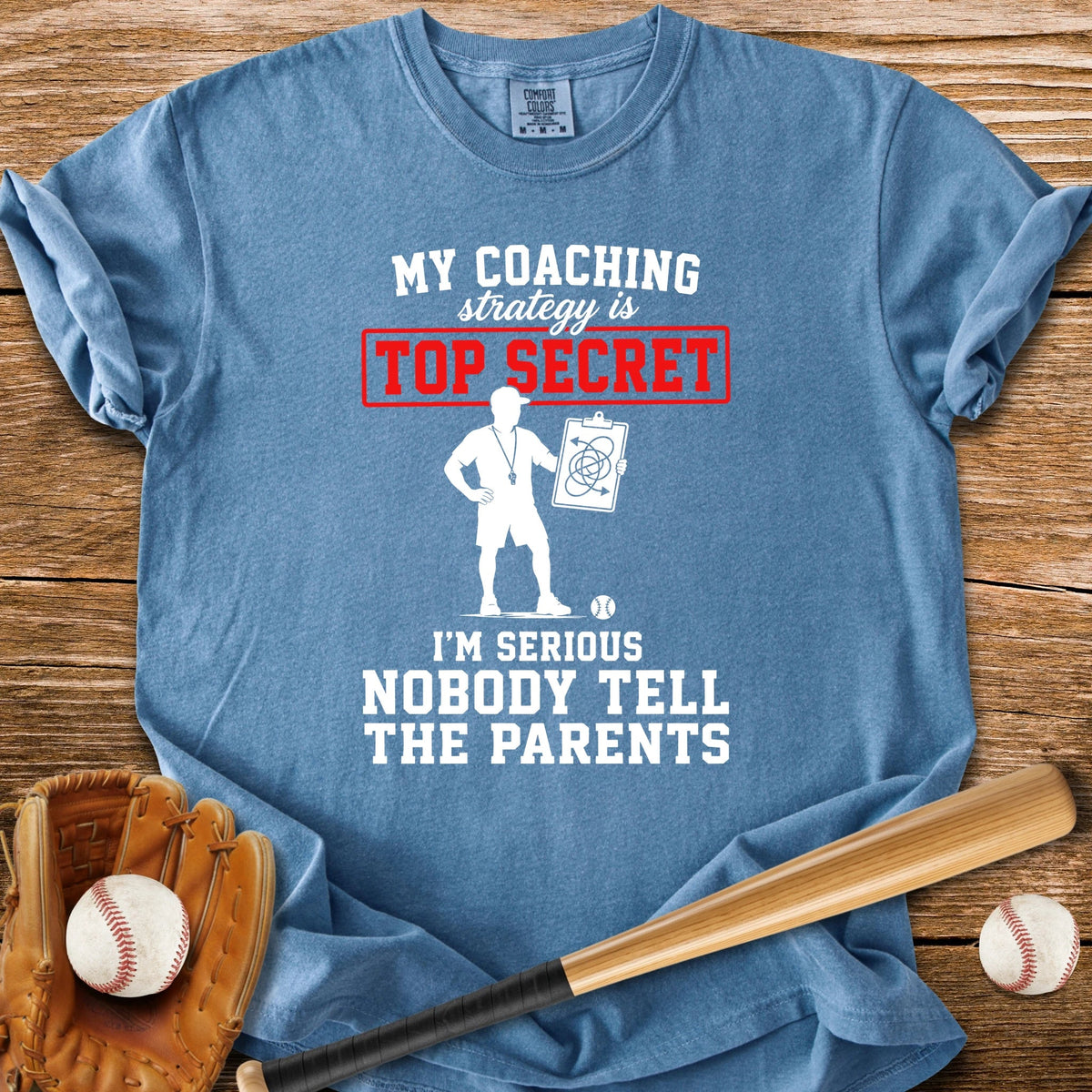 Baseball Coach - HomeRun PrintsComfort Colors