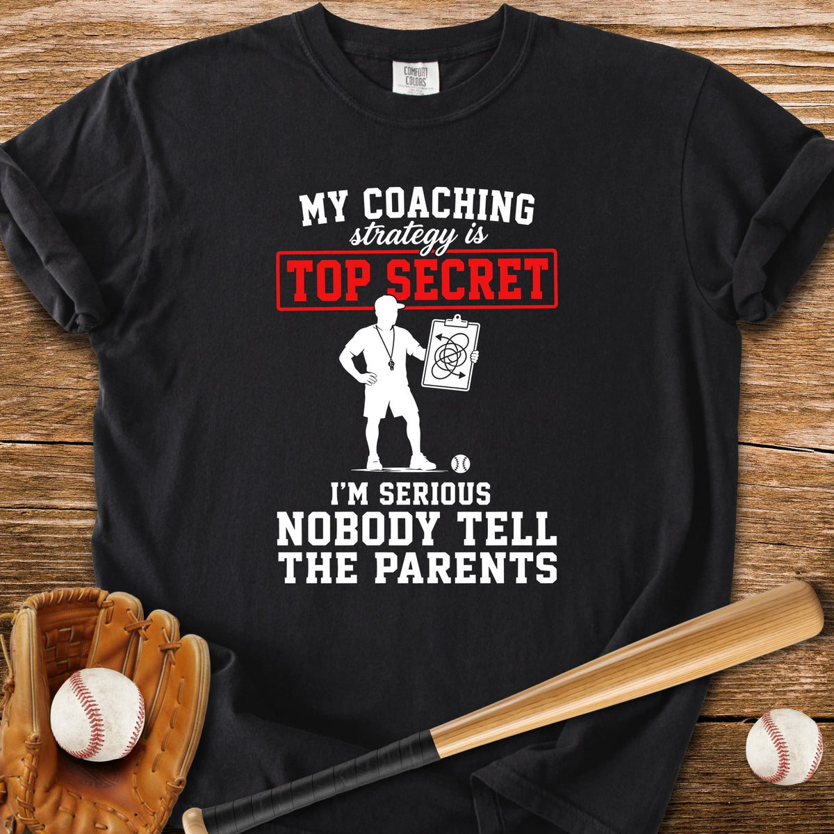 Baseball Coach - HomeRun PrintsComfort Colors
