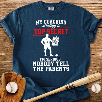 Baseball Coach T-Shirt - HomeRun PrintsComfort Colors