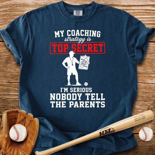 Baseball Coach T-Shirt - HomeRun PrintsComfort Colors