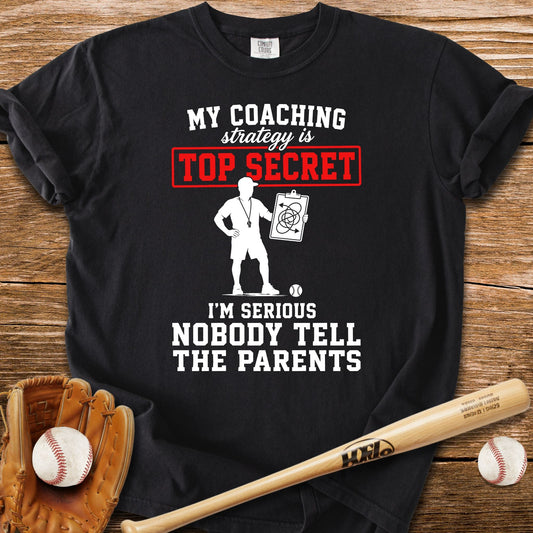 Baseball Coach T-Shirt - HomeRun PrintsComfort Colors