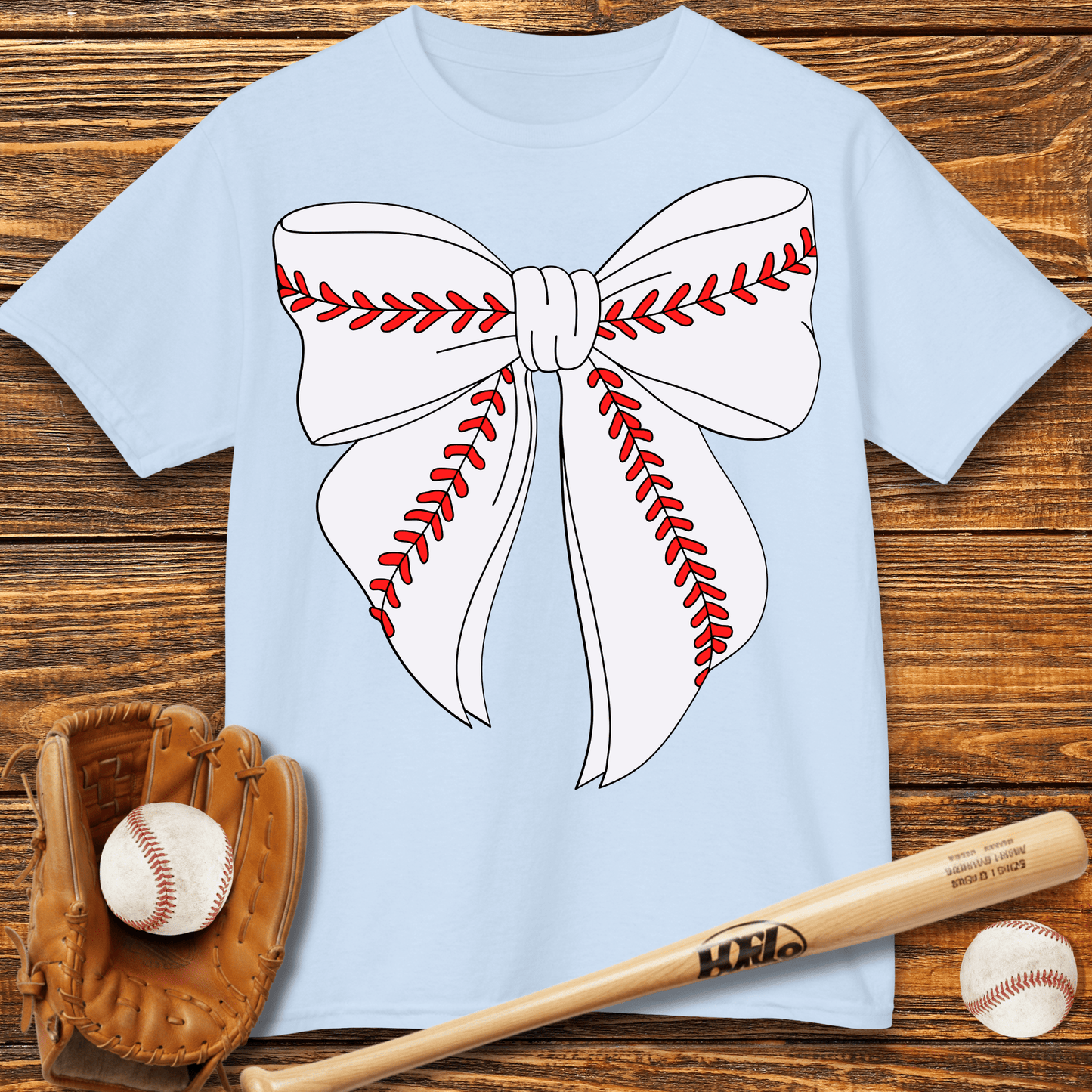 Baseball Coquette Kids T-Shirt - HomeRun PrintsKids clothes
