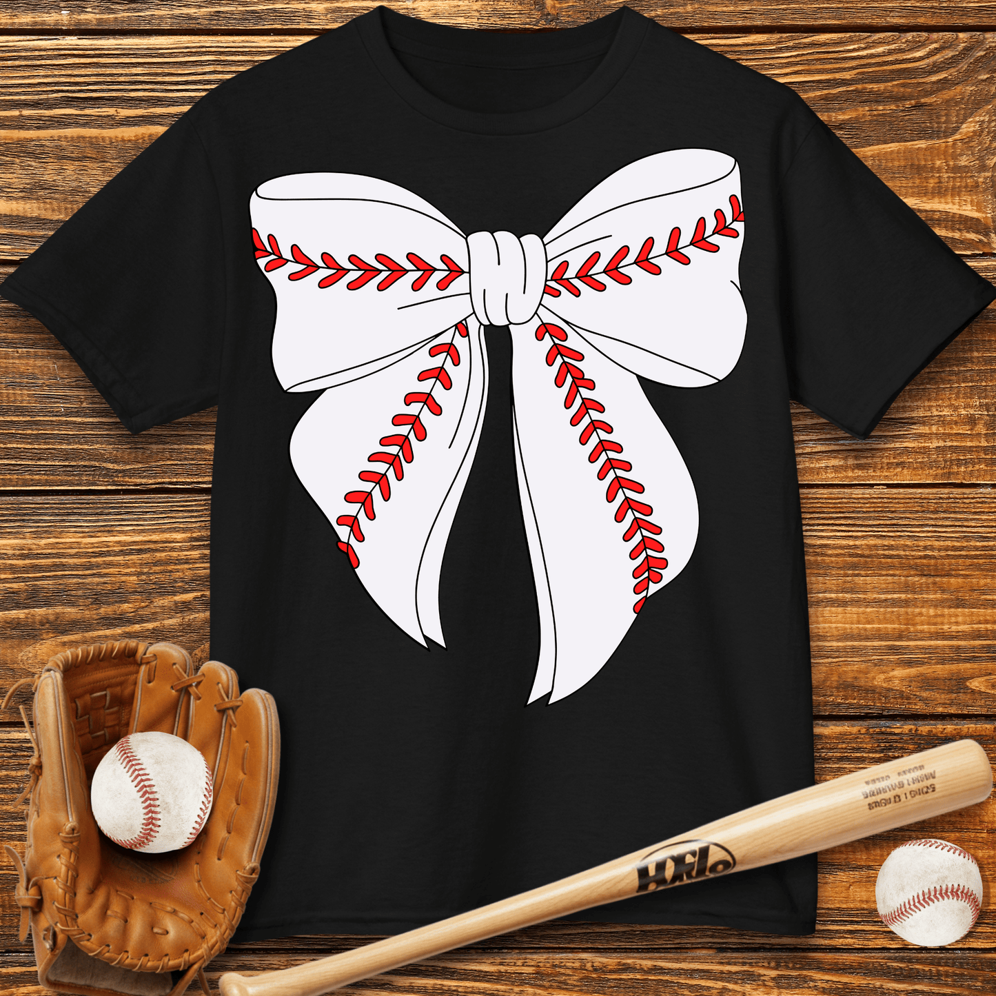 Baseball Coquette Kids T-Shirt - HomeRun PrintsKids clothes