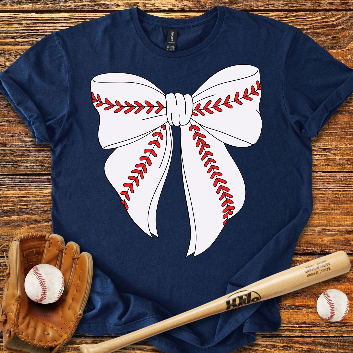 Baseball Coquette T-Shirt - HomeRun PrintsT-Shirt