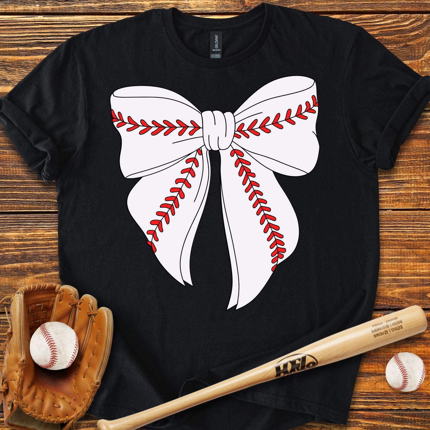 Baseball Coquette T-Shirt - HomeRun PrintsT-Shirt