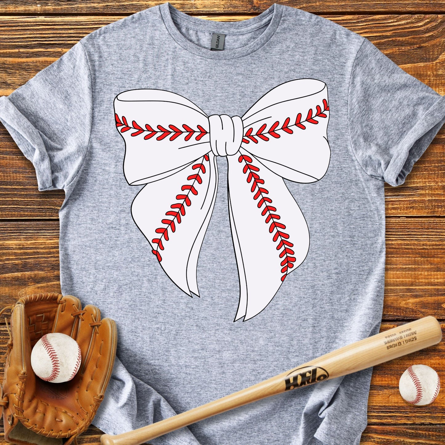 Baseball Coquette T-Shirt - HomeRun PrintsT-Shirt