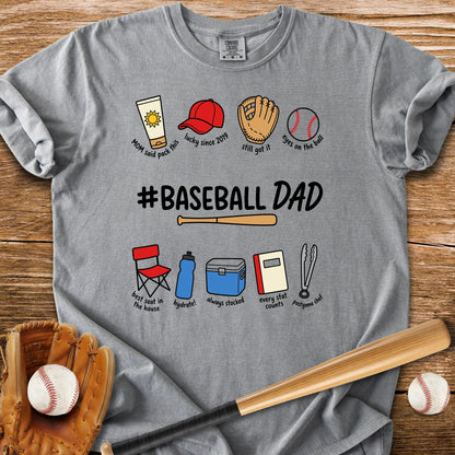 Baseball Dad Sticker Kit - HomeRun PrintsComfort Colors