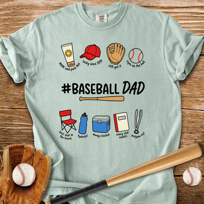 Baseball Dad Sticker Kit - HomeRun PrintsComfort Colors
