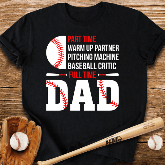 Baseball Dad T-shirt - HomeRun PrintsT-Shirt