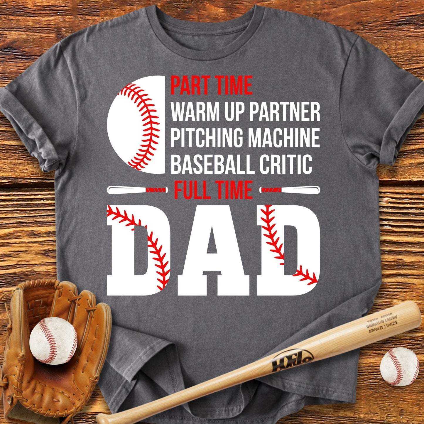Baseball Dad T-shirt - HomeRun PrintsT-Shirt