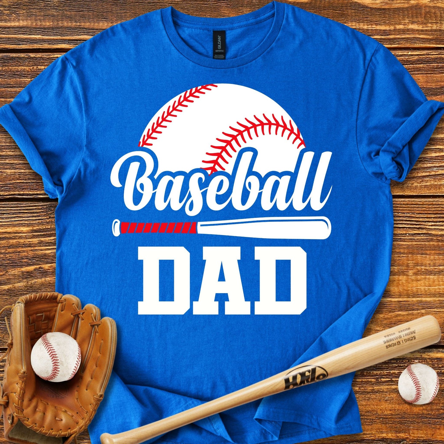 Baseball Dad T-shirt - HomeRun PrintsT-Shirt