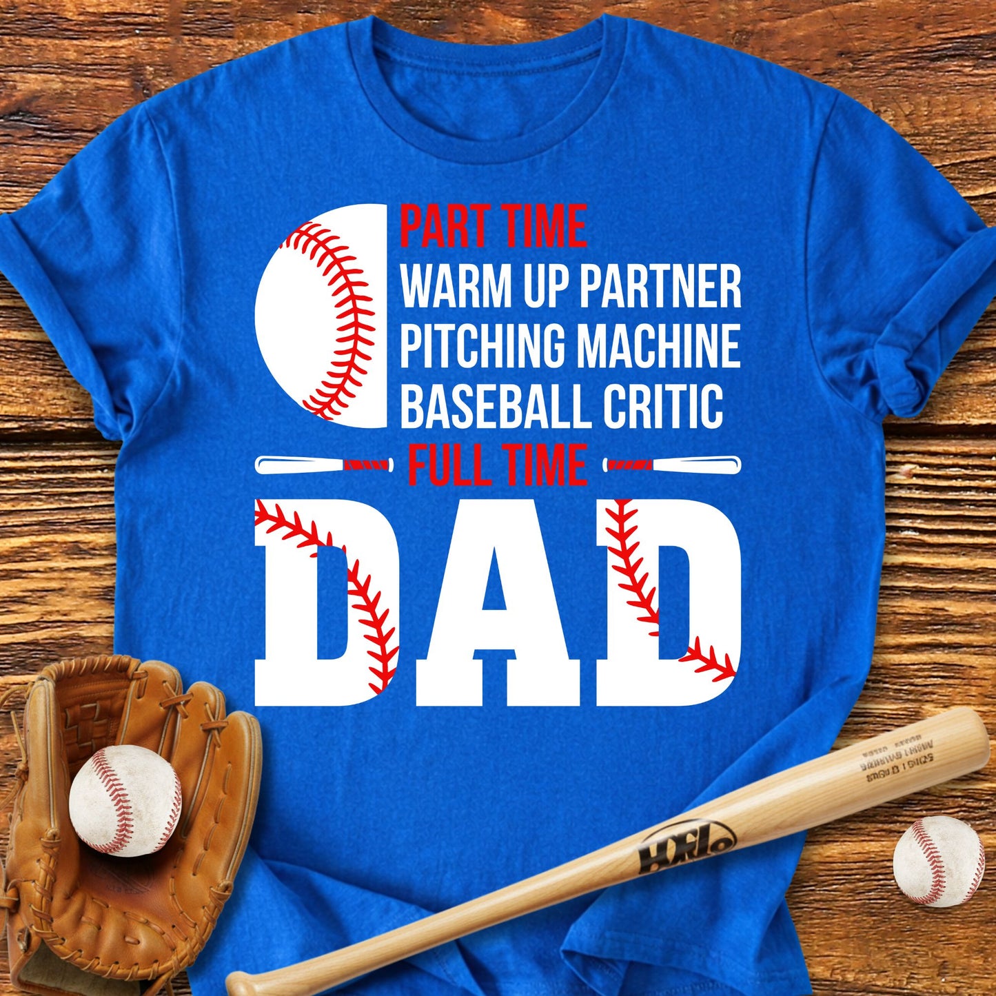 Baseball Dad T-shirt - HomeRun PrintsT-Shirt