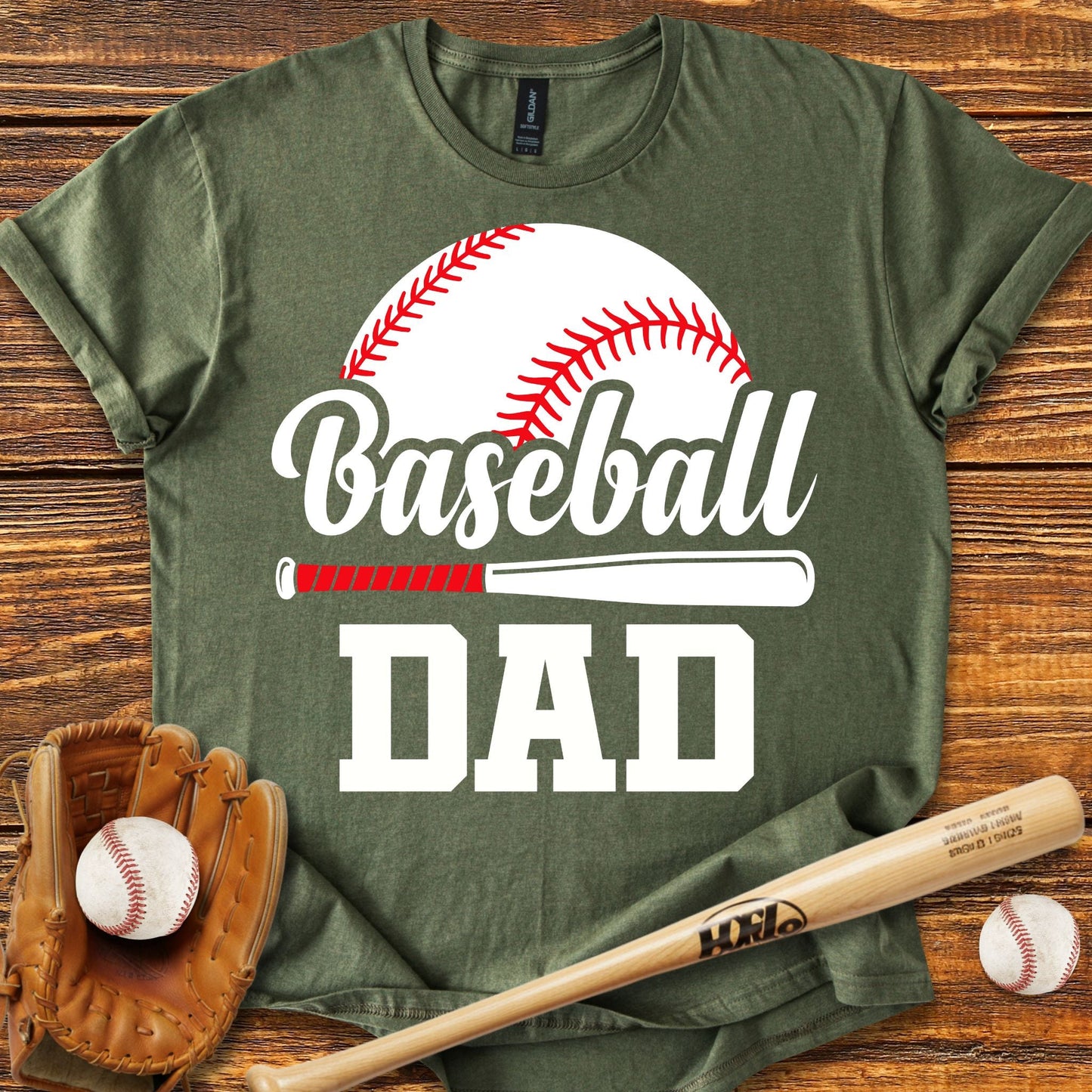 Baseball Dad T-shirt - HomeRun PrintsT-Shirt