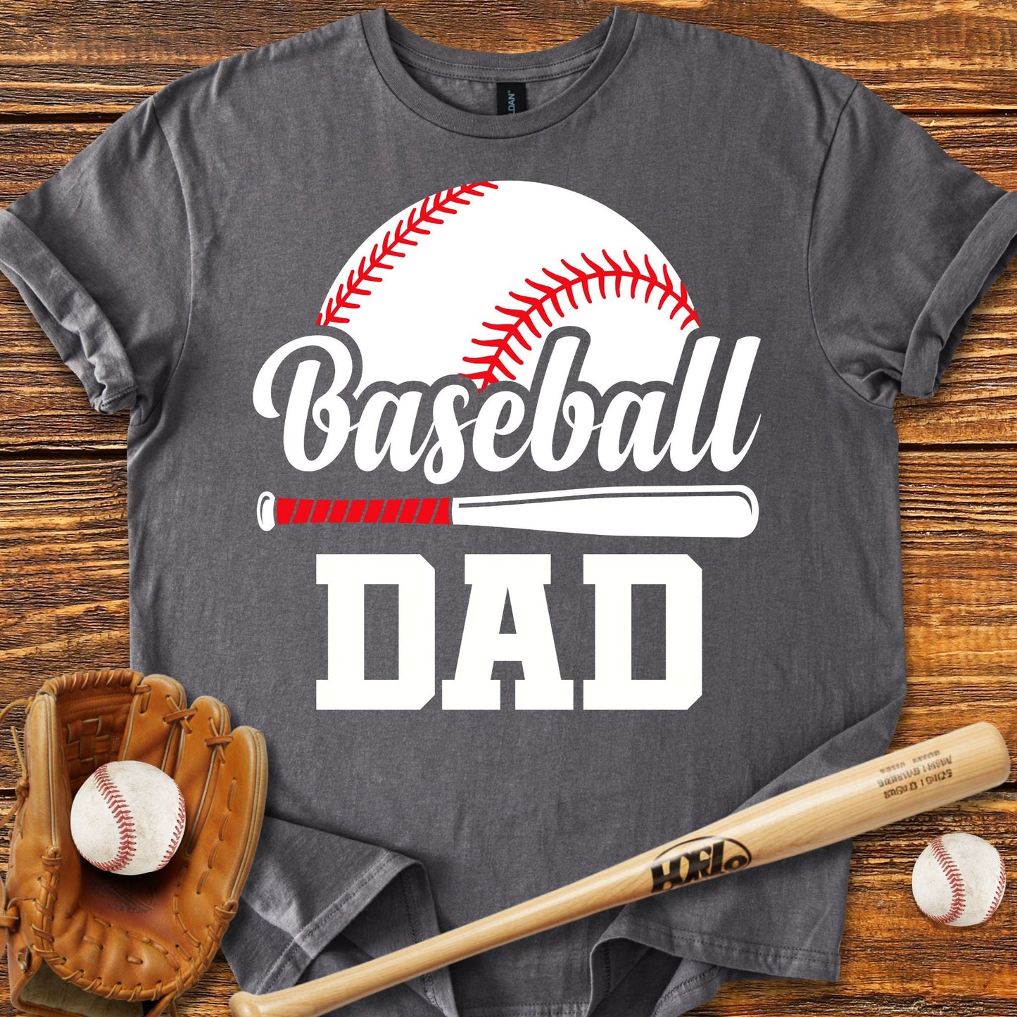 Baseball Dad T-shirt - HomeRun PrintsT-Shirt