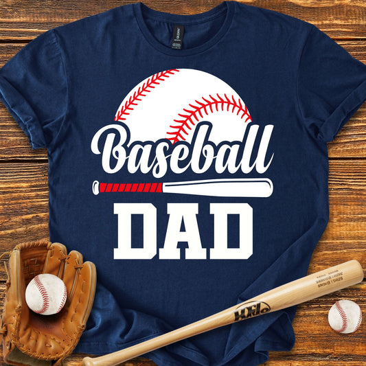 Baseball Dad T-shirt - HomeRun PrintsT-Shirt