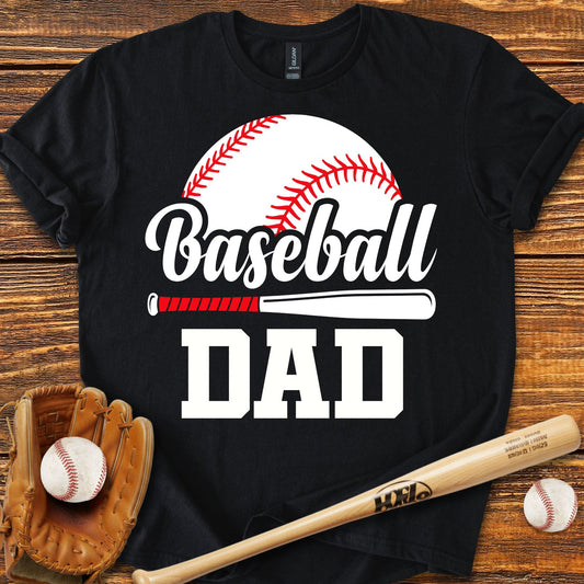 Baseball Dad T-shirt - HomeRun PrintsT-Shirt