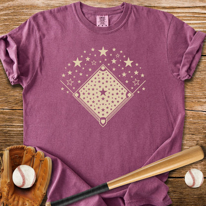 Baseball Diamond Stars - HomeRun PrintsComfort Colors