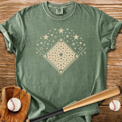 Baseball Diamond Stars - HomeRun PrintsComfort Colors